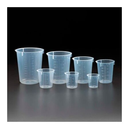 Celltreat CELLTREAT Assorted Size Beaker Pack, Polypropylene, Non-Sterile, 70/Case 230509